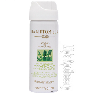Aloe Mist Spray 1 oz. - For After The Sun