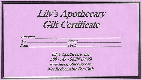Gift Certificate - $25.00 