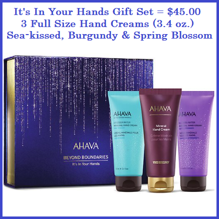 Ahava Its In Your Hands Gift Set